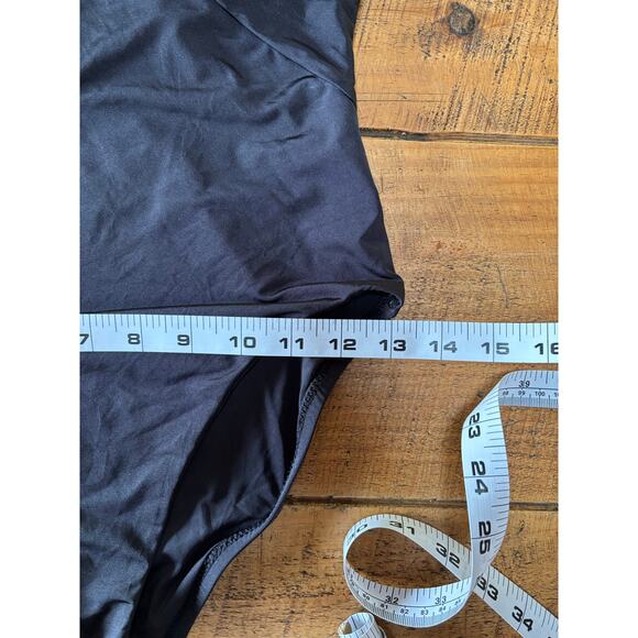 Womens Trina Turk Black Getaway High Leg Maillot One Piece Bathing Suit Size 4‎ - Picture 4 of 9